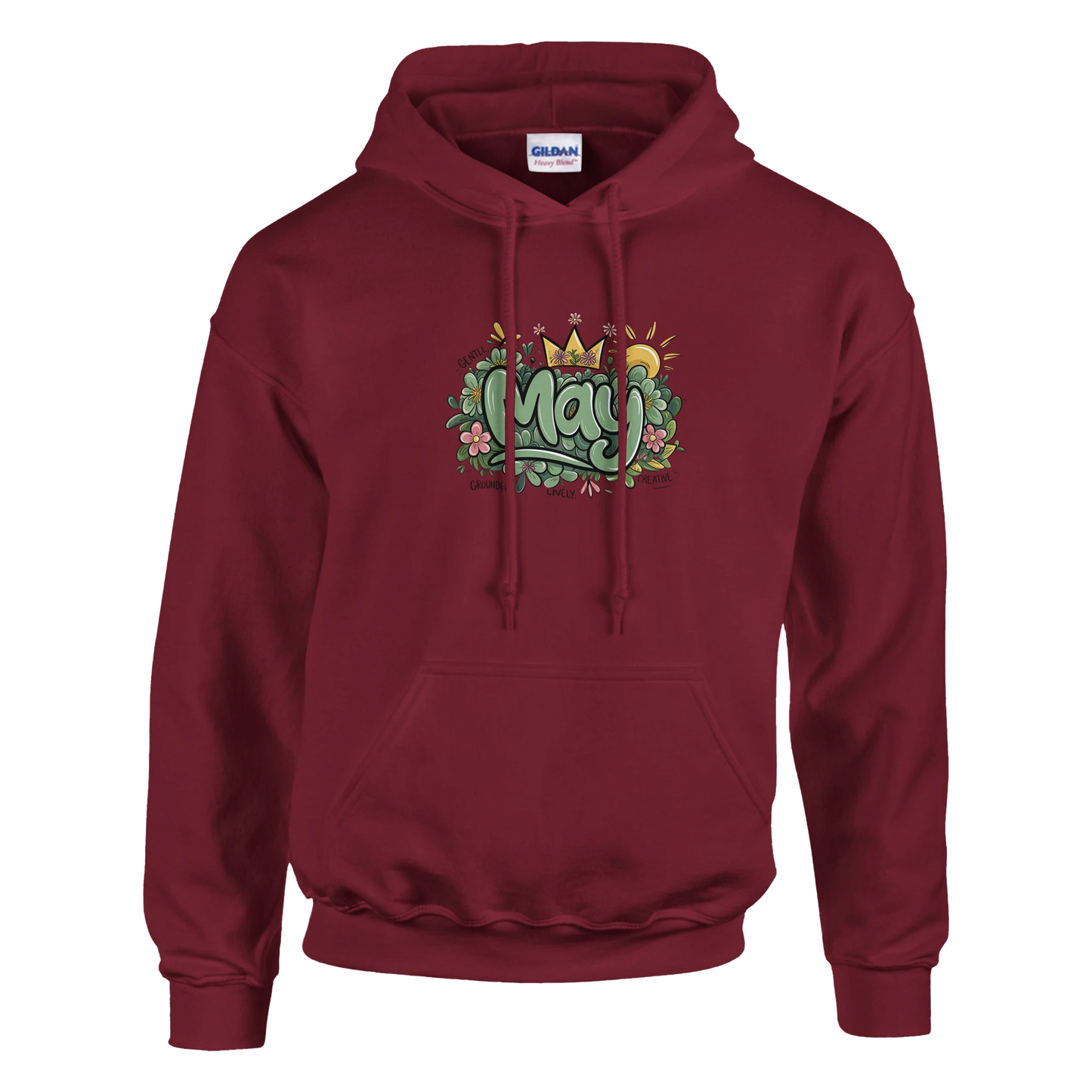 Klassisk unisex hettegenser – 95 bursdagsdesign - Trykk Uttrykk Print Material