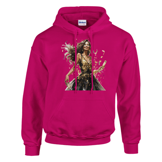 Klassisk unisex hettegenser – 58 nyttårsdesign - Trykk Uttrykk Print Material (Store description) #