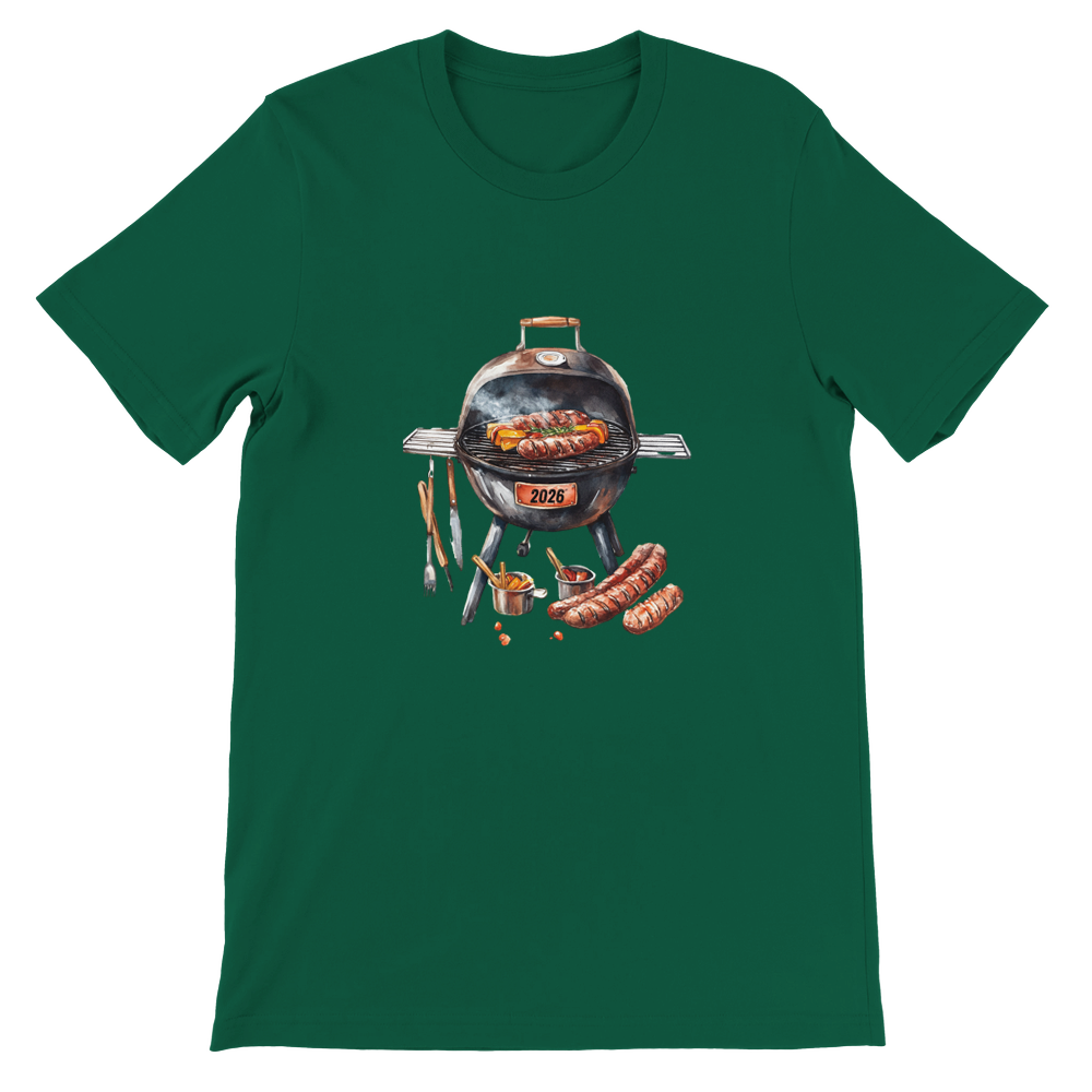 Premium unisex T-skjorte – 58 nyttårsdesign - Trykk Uttrykk Print Material (Store description) #