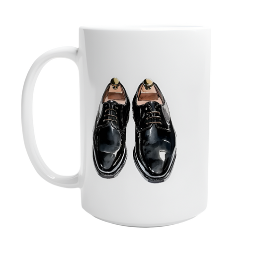 Hvit 15 oz keramikkopp – 58 nyttårsdesign - Trykk Uttrykk Print Material (Store description) #