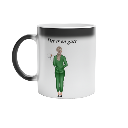 Magisk keramisk krus – tilpasset for nyfødt (11 oz) - Trykk Uttrykk Print Material (Store description) #