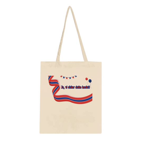 Klassisk handlenett – 17 design for 17. mai - Trykk Uttrykk Print Material (Store description) #