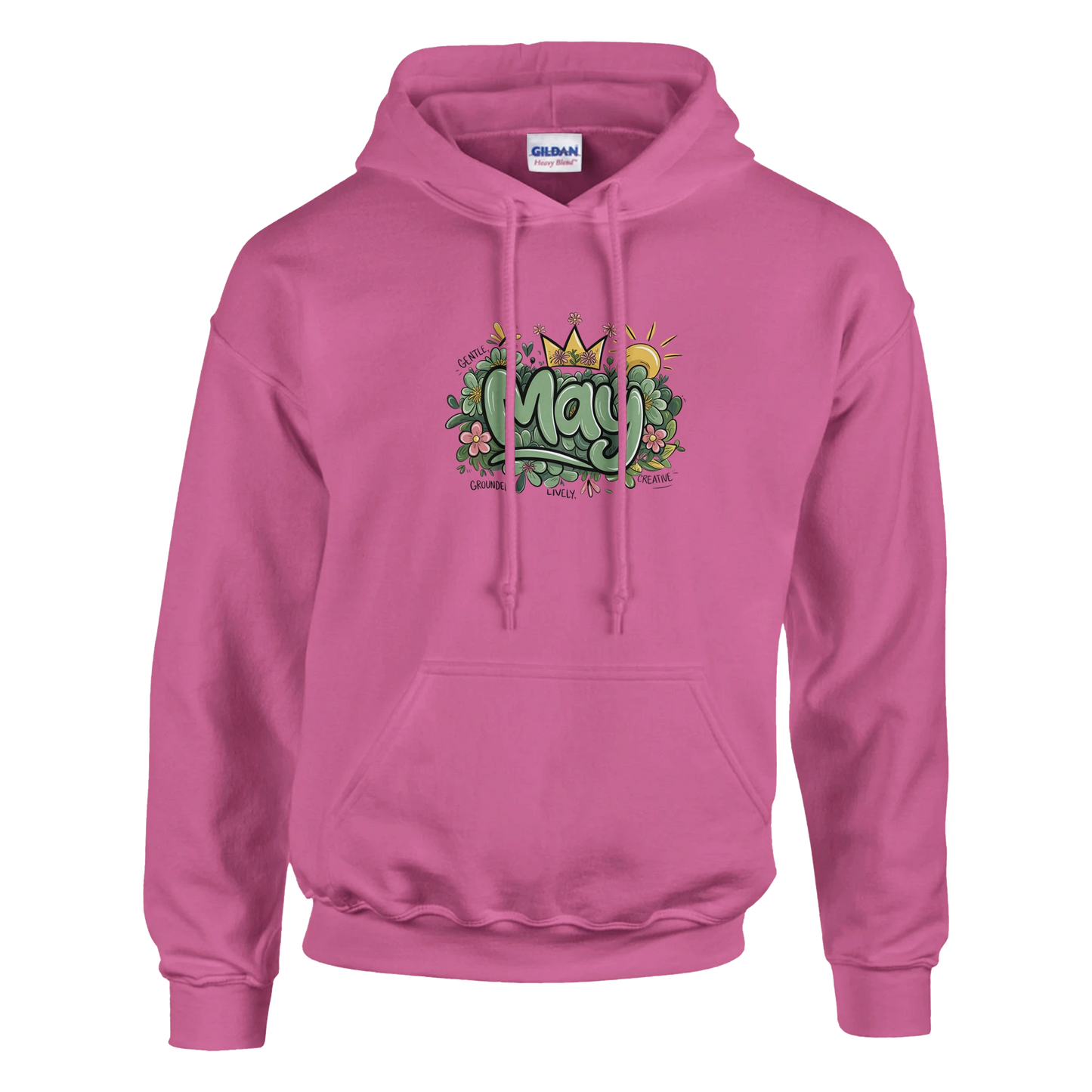 Klassisk unisex hettegenser – 95 bursdagsdesign - Trykk Uttrykk Print Material