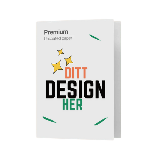 Premium ubestrøket papir - Trykk Uttrykk Print Material (Store description) #