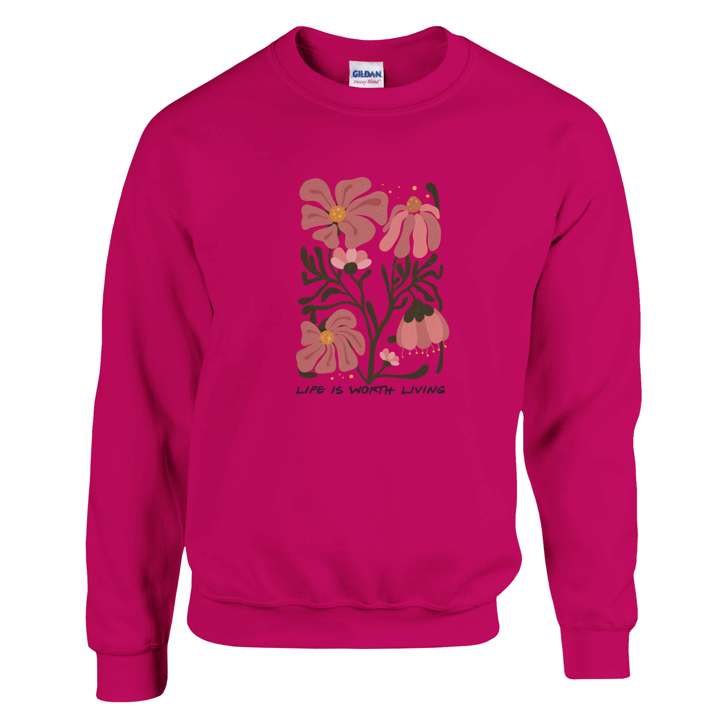 Klassisk unisex genser med rund hals – 29 inspirasjonsdesign - Trykk Uttrykk Print Material