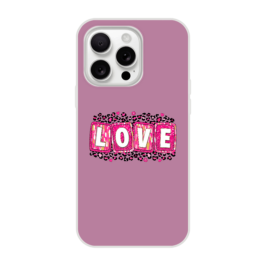 iPhone Flexi mobildeksel – 40 Valentinsdesign - Trykk Uttrykk Print Material (Store description) #