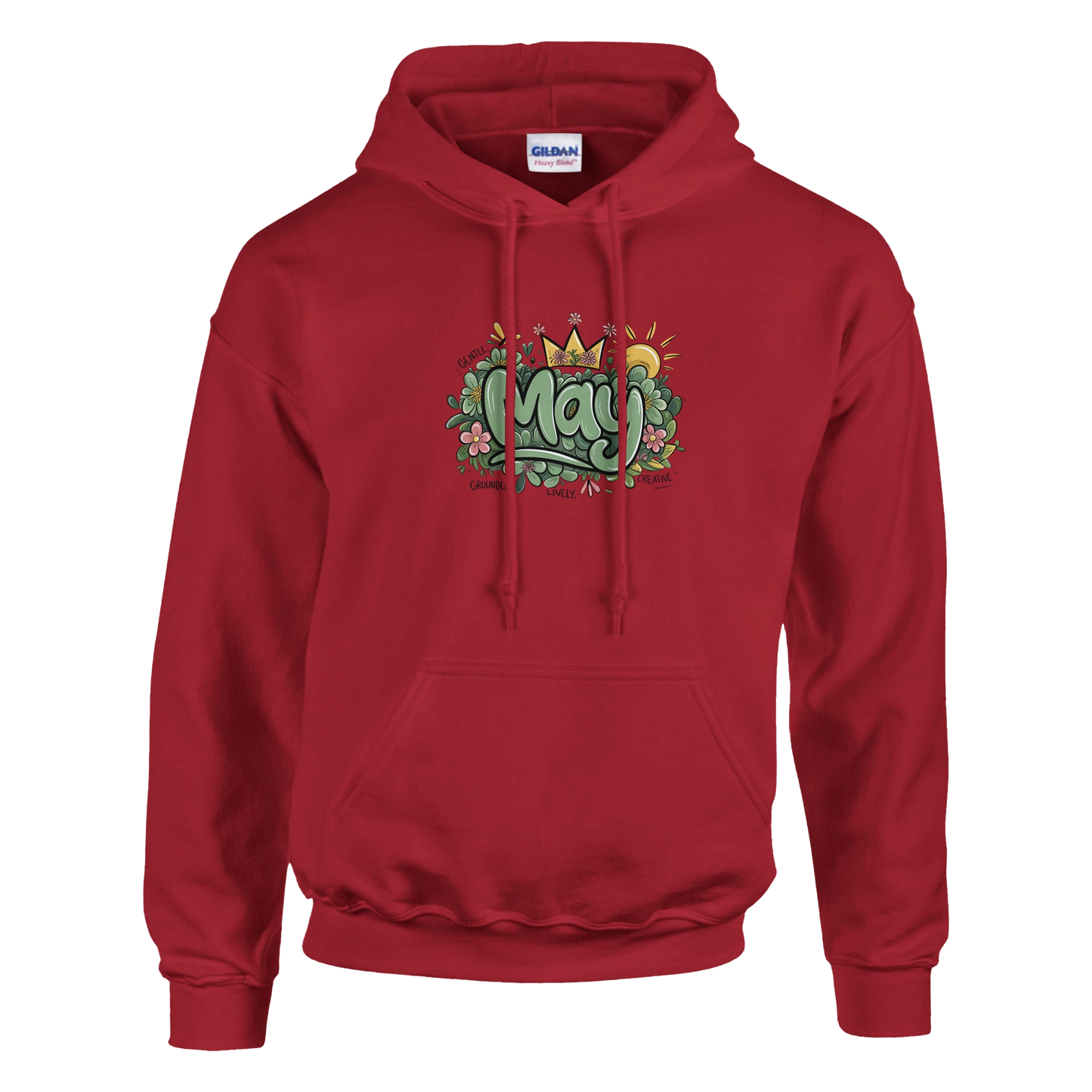 Klassisk unisex hettegenser – 95 bursdagsdesign - Trykk Uttrykk Print Material