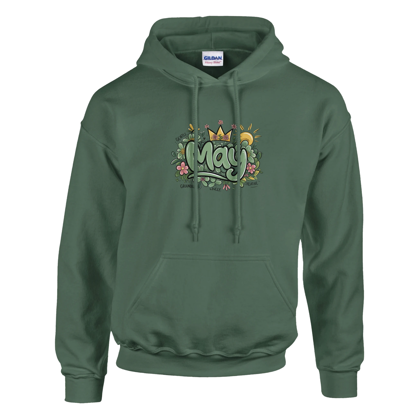 Klassisk unisex hettegenser – 95 bursdagsdesign - Trykk Uttrykk Print Material