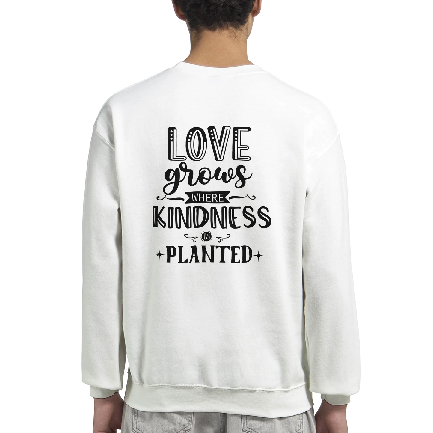 Klassisk unisex genser med rund hals – 29 inspirasjonsdesign - Trykk Uttrykk Print Material