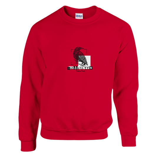 Klassisk unisex genser med rund hals – 16 Halloween-design - Trykk Uttrykk Print Material (Store description) #