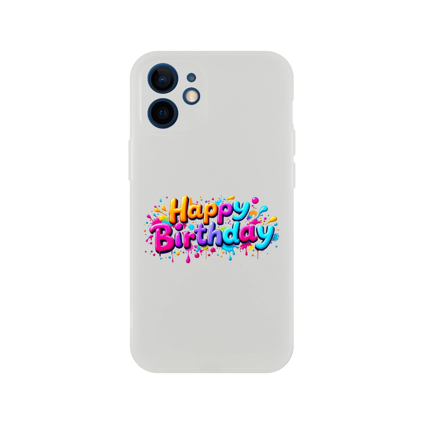 iPhone Flexi mobildeksel – 95 bursdagsdesign - Trykk Uttrykk Print Material
