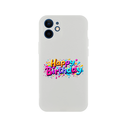 iPhone Flexi mobildeksel – 95 bursdagsdesign - Trykk Uttrykk Print Material