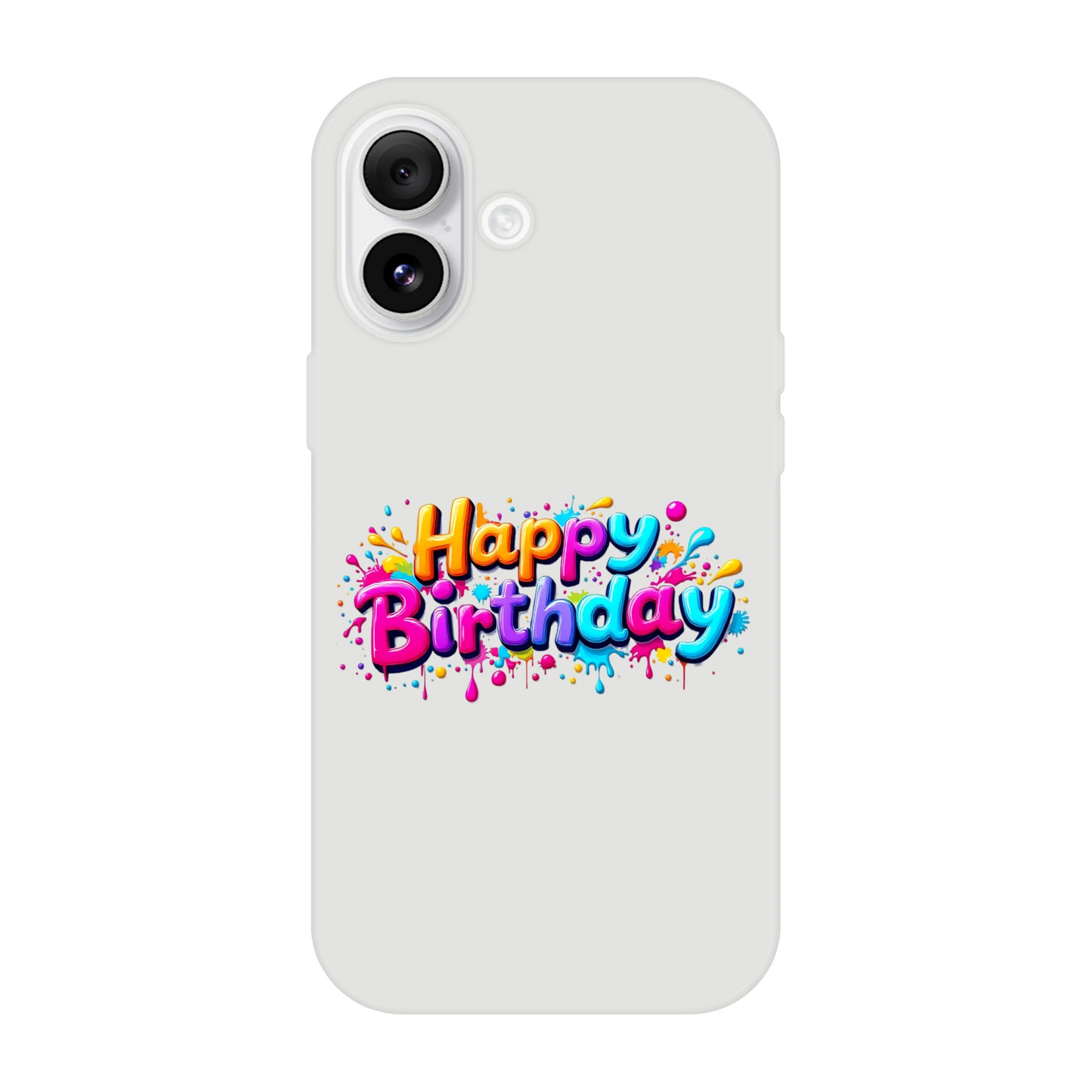 iPhone Flexi mobildeksel – 95 bursdagsdesign - Trykk Uttrykk Print Material