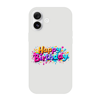 iPhone Flexi mobildeksel – 95 bursdagsdesign - Trykk Uttrykk Print Material