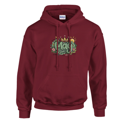Klassisk unisex hettegenser – 95 bursdagsdesign - Trykk Uttrykk Print Material