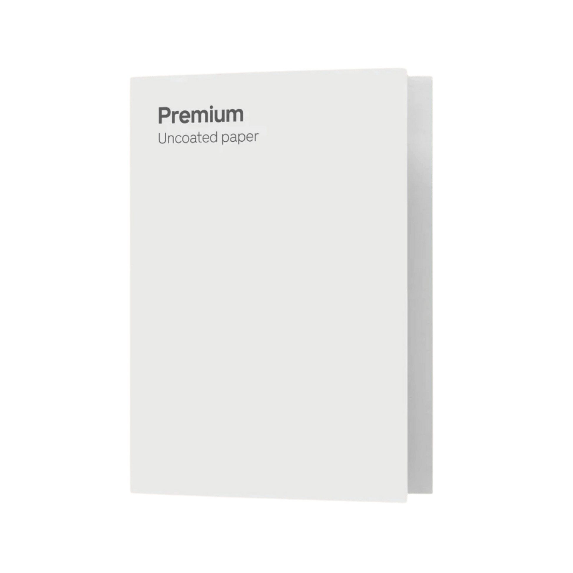 Premium ubestrøket papir - Trykk Uttrykk Print Material (Store description) #