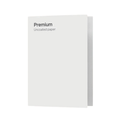 Premium ubestrøket papir - Trykk Uttrykk Print Material (Store description) #