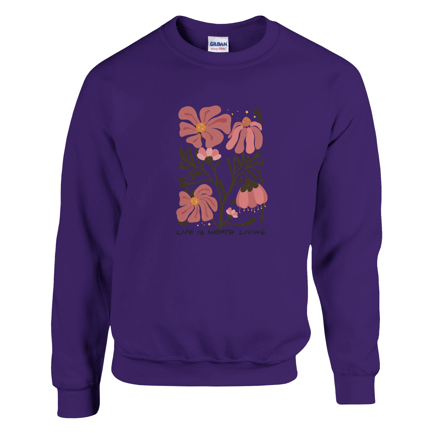 Klassisk unisex genser med rund hals – 29 inspirasjonsdesign - Trykk Uttrykk Print Material