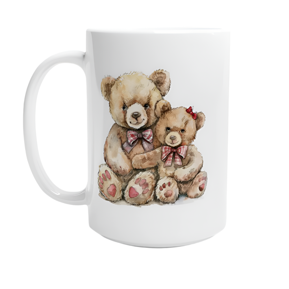 Hvit 15 oz keramikkopp – 150 morsdagsdesign - Trykk Uttrykk Print Material (Store description) #