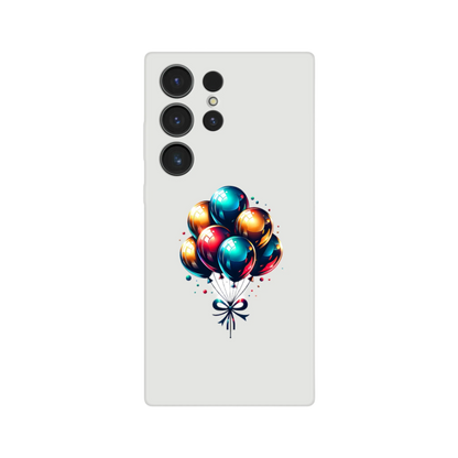 Samsung Flexi mobildeksel – 95 bursdagsdesign - Trykk Uttrykk Print Material