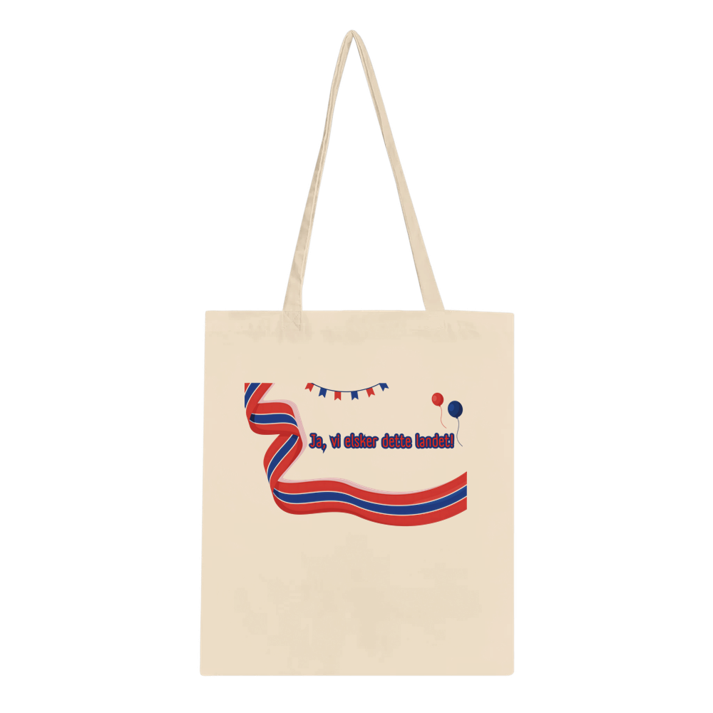 Klassisk handlenett – 17 design for 17. mai - Trykk Uttrykk Print Material (Store description) #