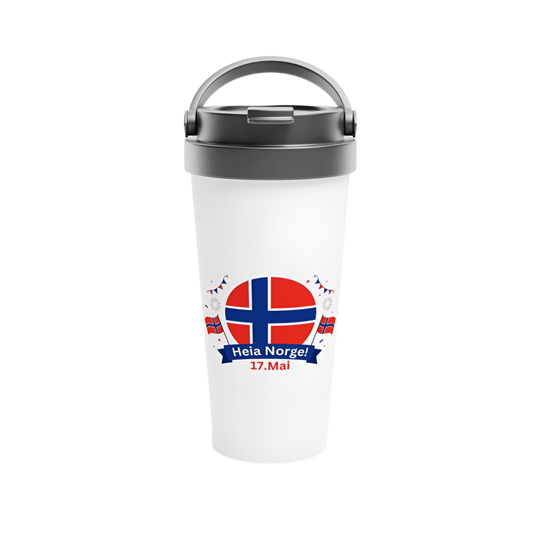 Termokopp i rustfritt stål – 17 design for 17. mai - Trykk Uttrykk Print Material (Store description) #