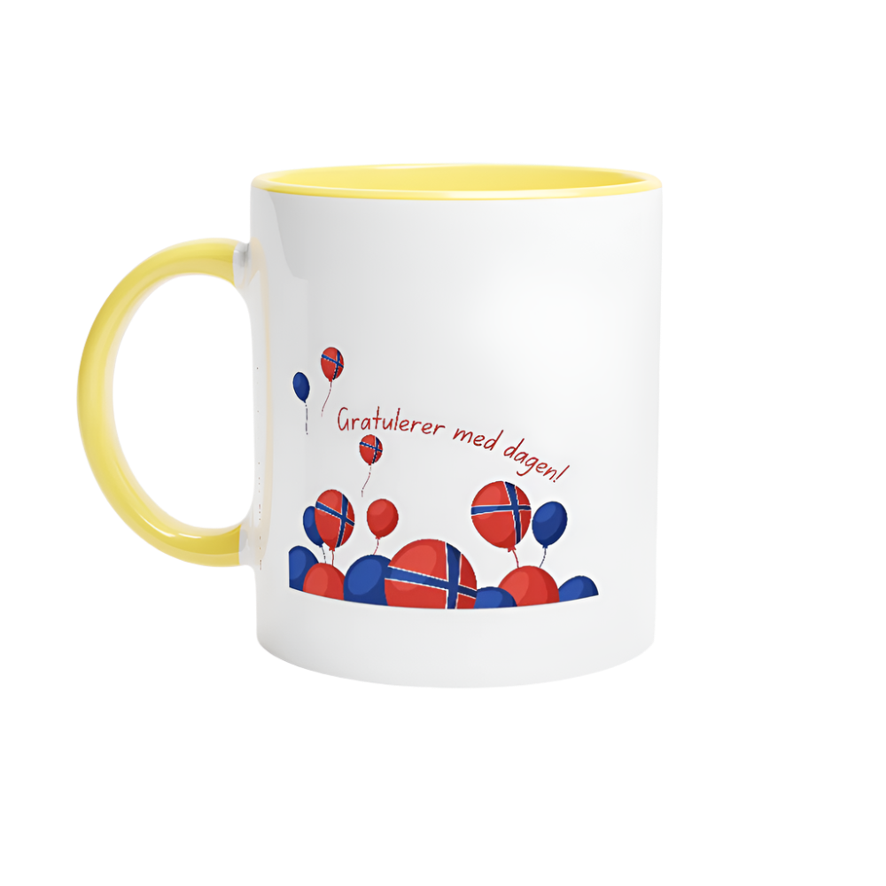 Keramikkkopp med farget innside – 17 design inspirert av 17. mai - Trykk Uttrykk Print Material (Store description) #