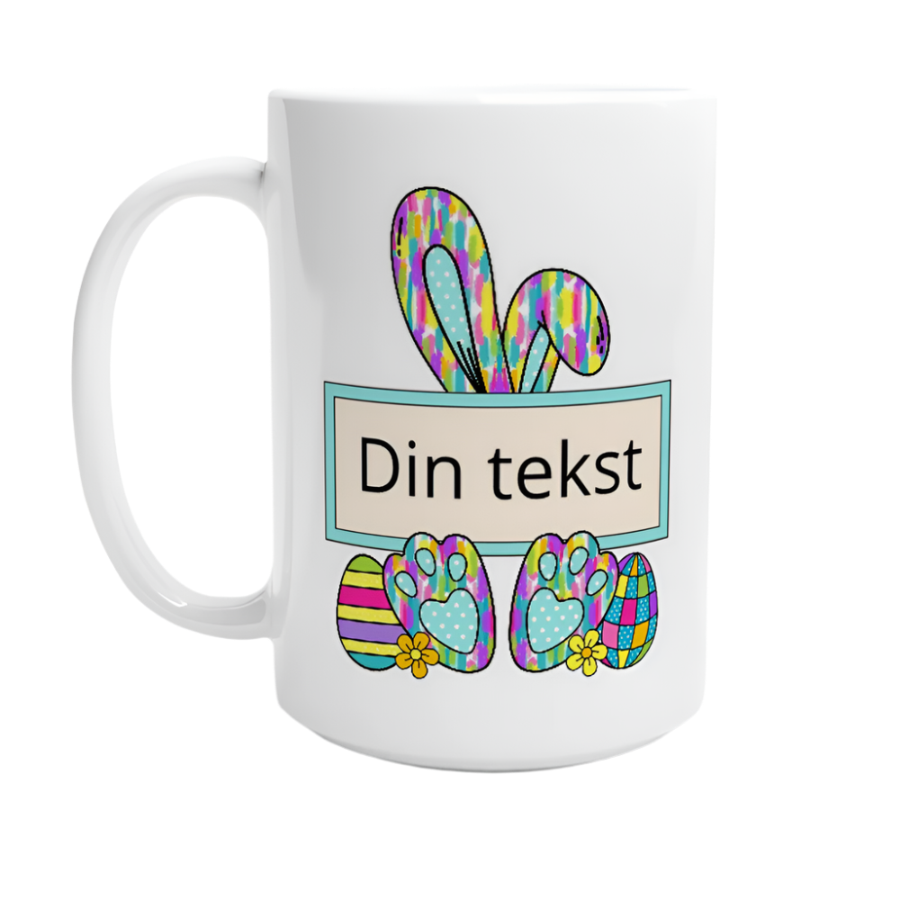 Personlig påskekrus - Tilpasset påskedesign - Trykk Uttrykk Print Material (Store description) #