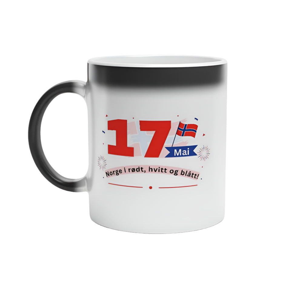Magisk keramikkopp – 17 design inspirert av 17. mai - Trykk Uttrykk Print Material (Store description) #