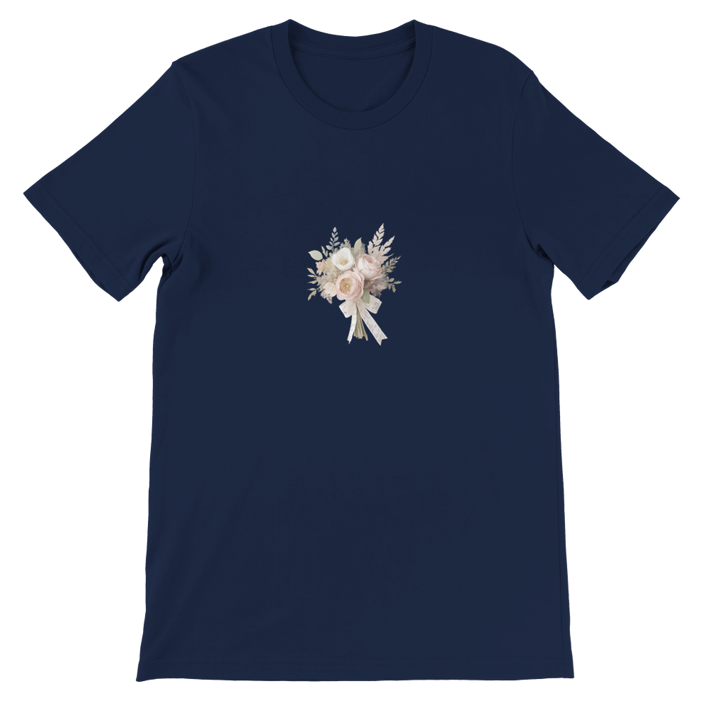 Premium unisex T-skjorte – 160 bryllupsdesign - Trykk Uttrykk Print Material (Store description) #