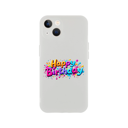 iPhone Flexi mobildeksel – 95 bursdagsdesign - Trykk Uttrykk Print Material