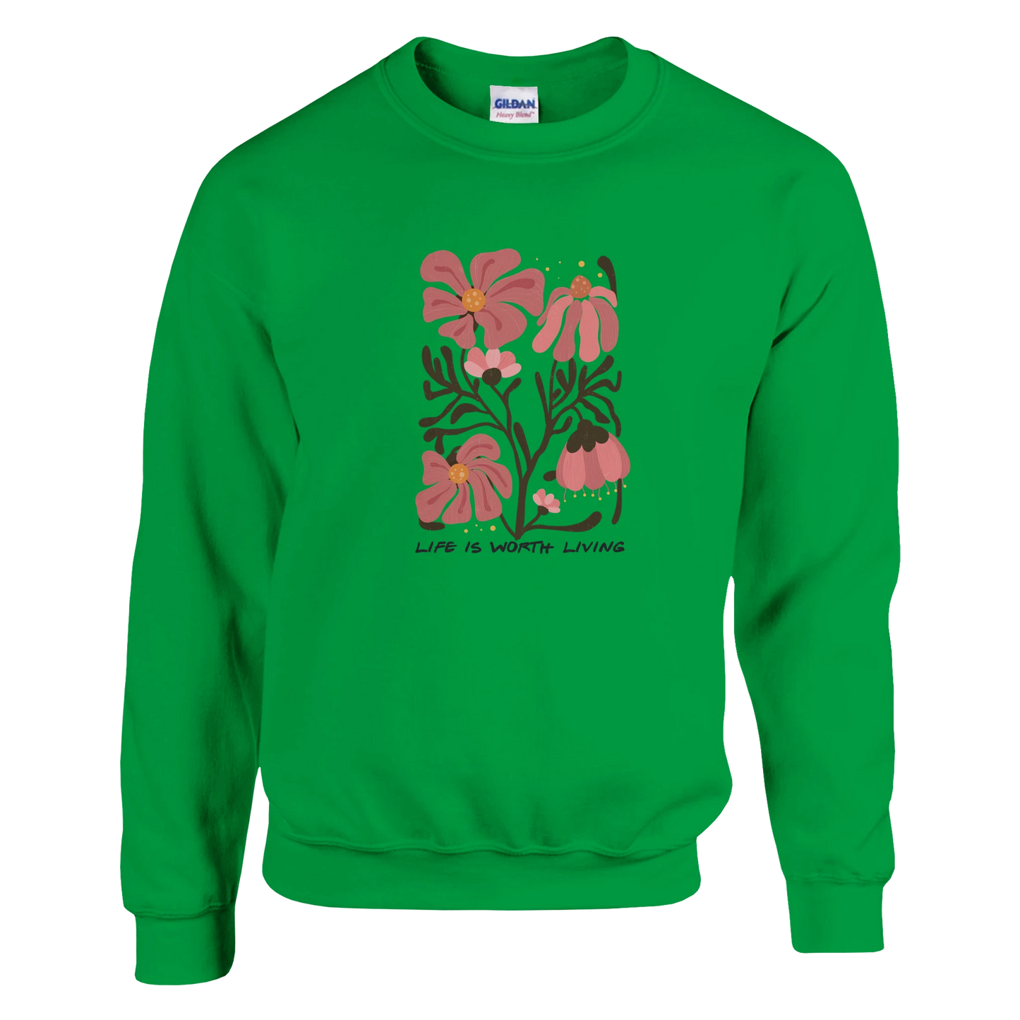 Klassisk unisex genser med rund hals – 29 inspirasjonsdesign - Trykk Uttrykk Print Material