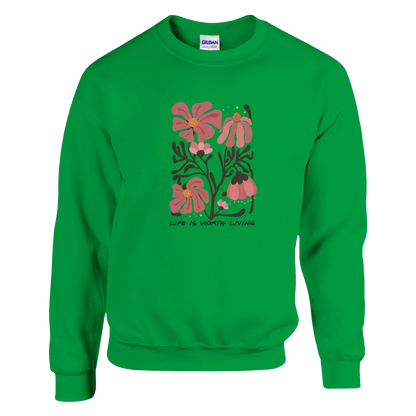 Klassisk unisex genser med rund hals – 29 inspirasjonsdesign - Trykk Uttrykk Print Material