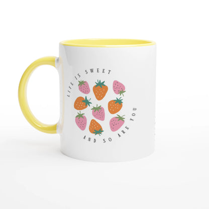 Keramikkkopp med farget innside – 29 inspirasjonsdesign (11 oz) - Trykk Uttrykk Print Material