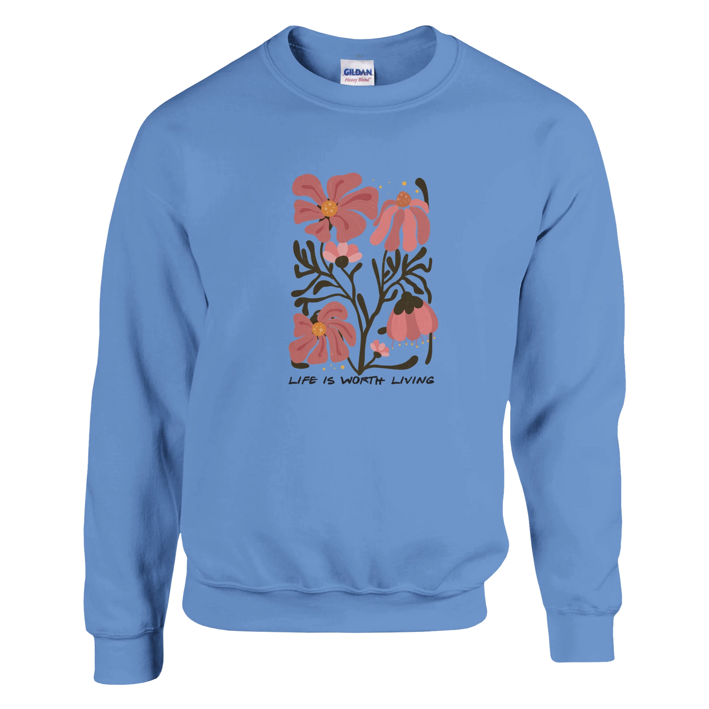Klassisk unisex genser med rund hals – 29 inspirasjonsdesign - Trykk Uttrykk Print Material