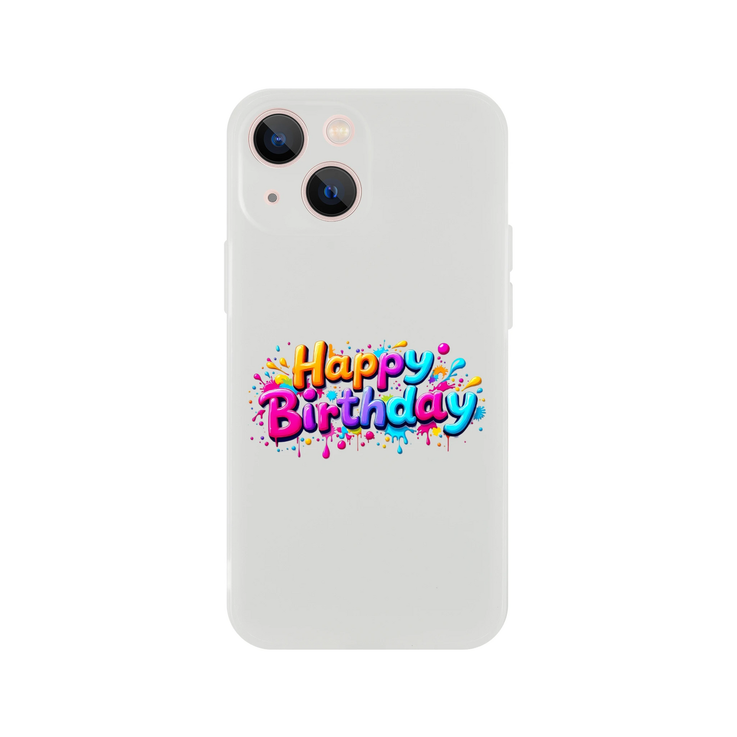 iPhone Flexi mobildeksel – 95 bursdagsdesign - Trykk Uttrykk Print Material