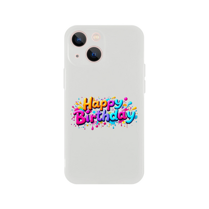 iPhone Flexi mobildeksel – 95 bursdagsdesign - Trykk Uttrykk Print Material