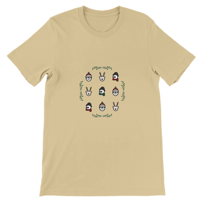 Premium unisex T-shirt – 40 juledesign - Trykk Uttrykk Print Material (Store description) #