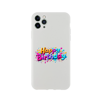 iPhone Flexi mobildeksel – 95 bursdagsdesign - Trykk Uttrykk Print Material
