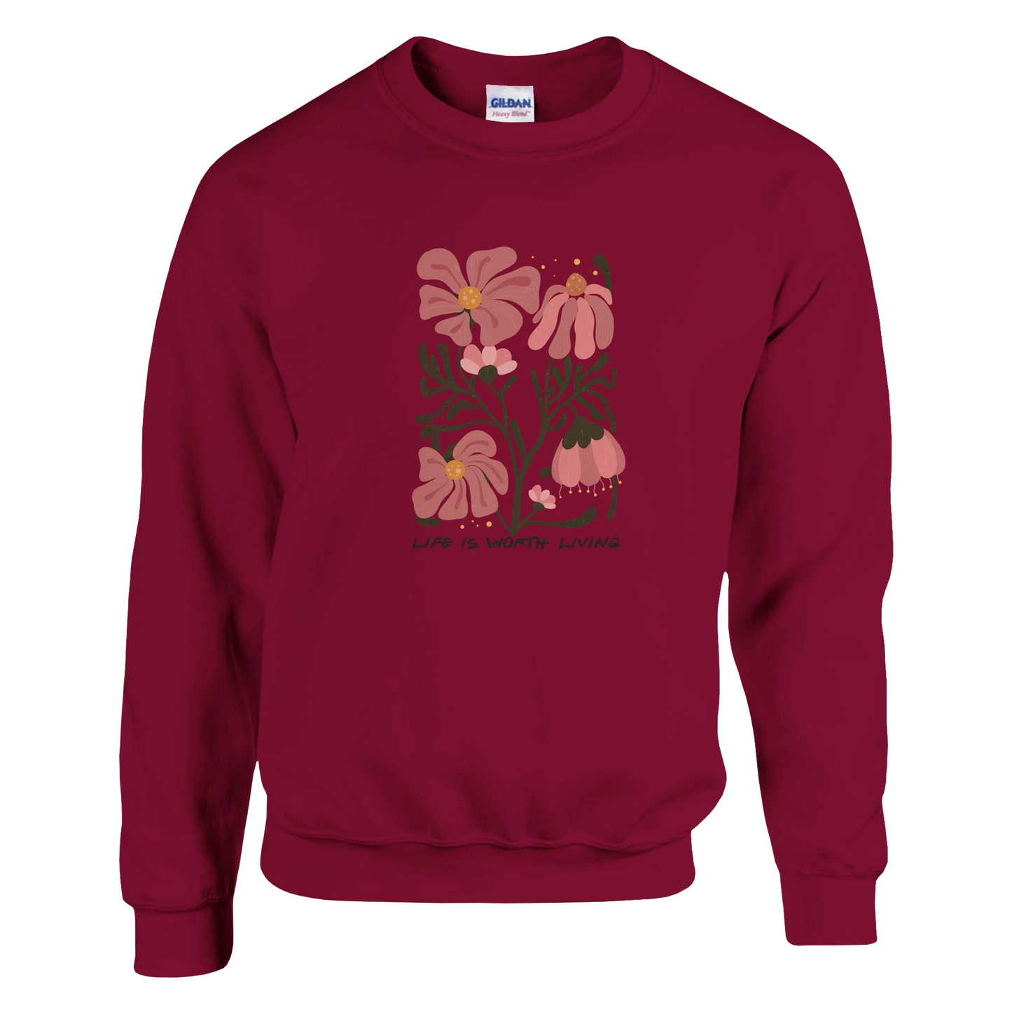Klassisk unisex genser med rund hals – 29 inspirasjonsdesign - Trykk Uttrykk Print Material