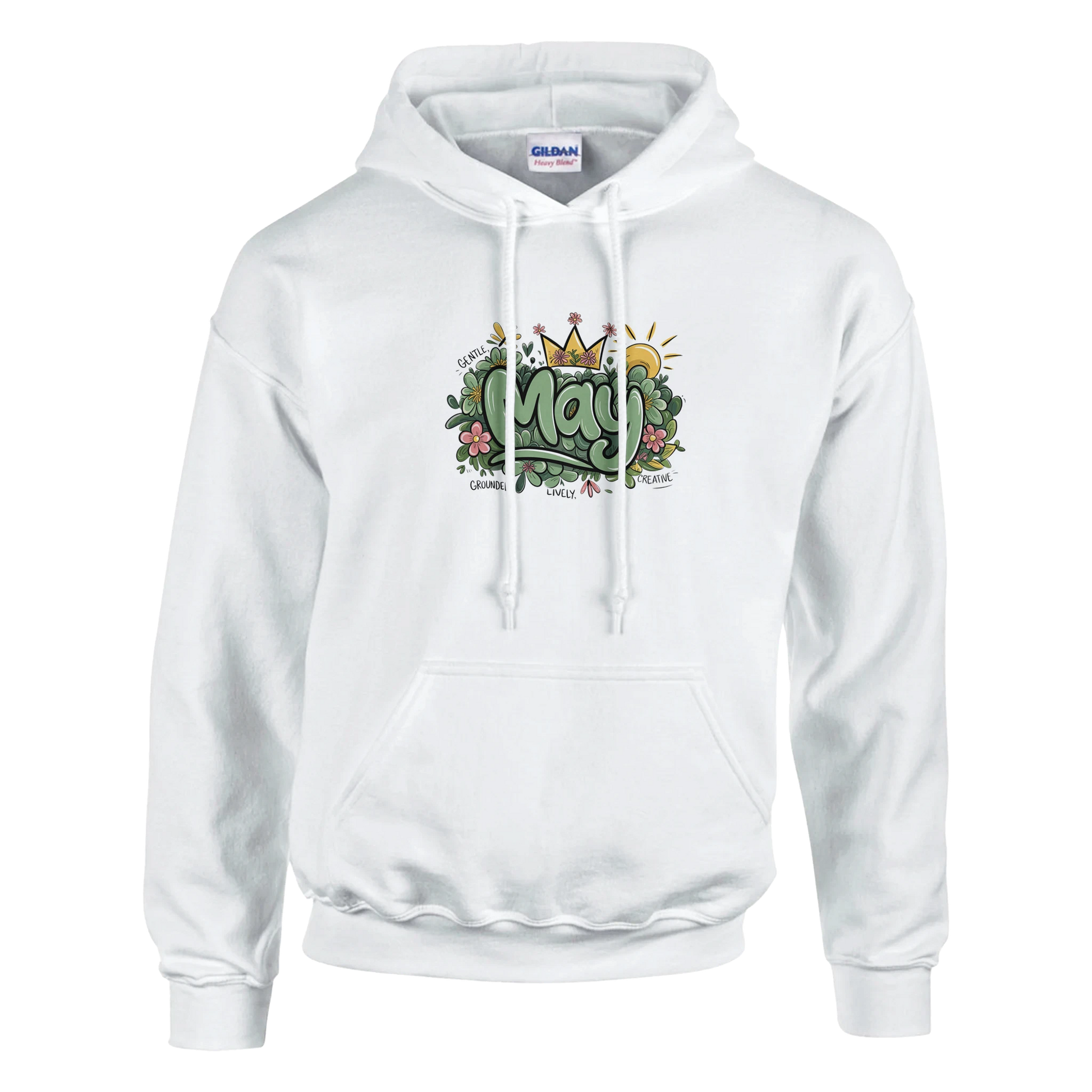 Klassisk unisex hettegenser – 95 bursdagsdesign - Trykk Uttrykk Print Material