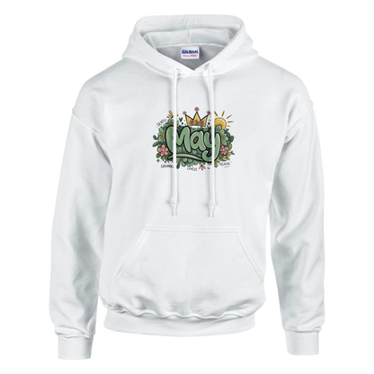 Klassisk unisex hettegenser – 95 bursdagsdesign - Trykk Uttrykk Print Material