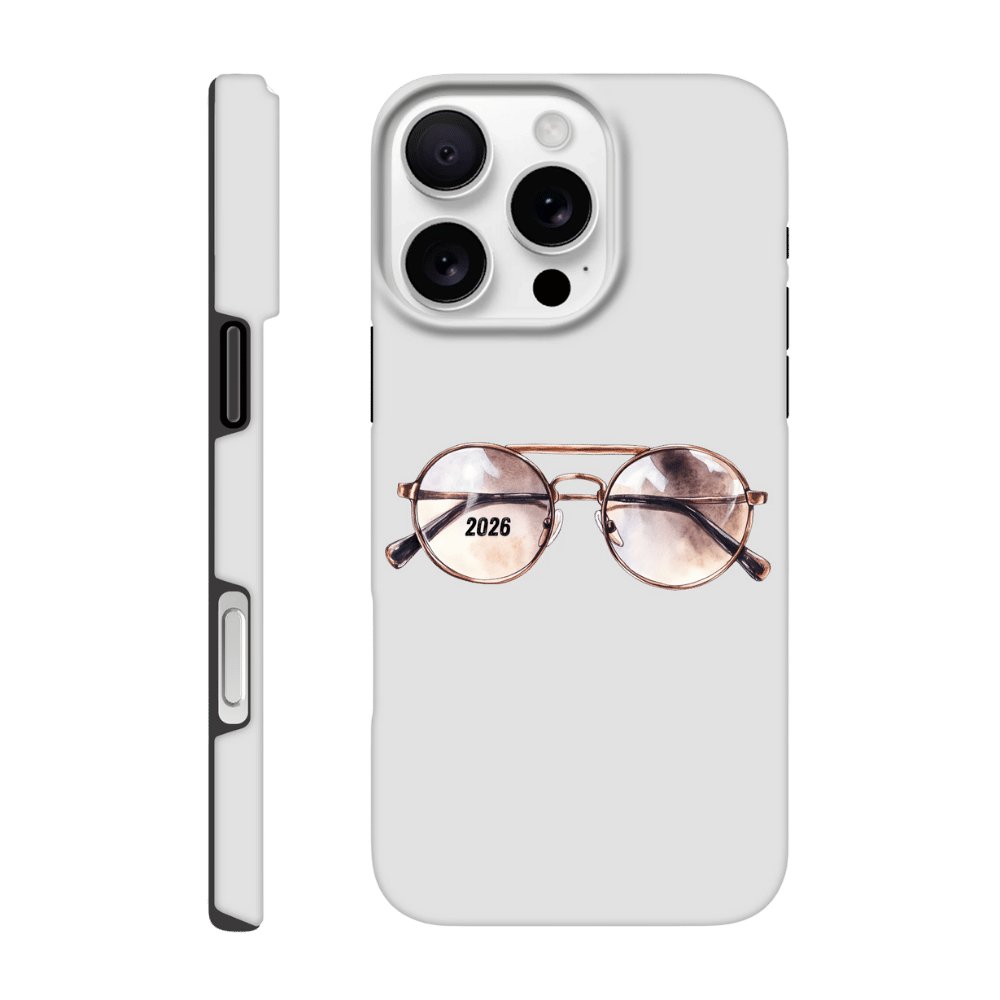 iPhone tøft mobildeksel – 58 nyttårsdesign - Trykk Uttrykk Print Material (Store description) #