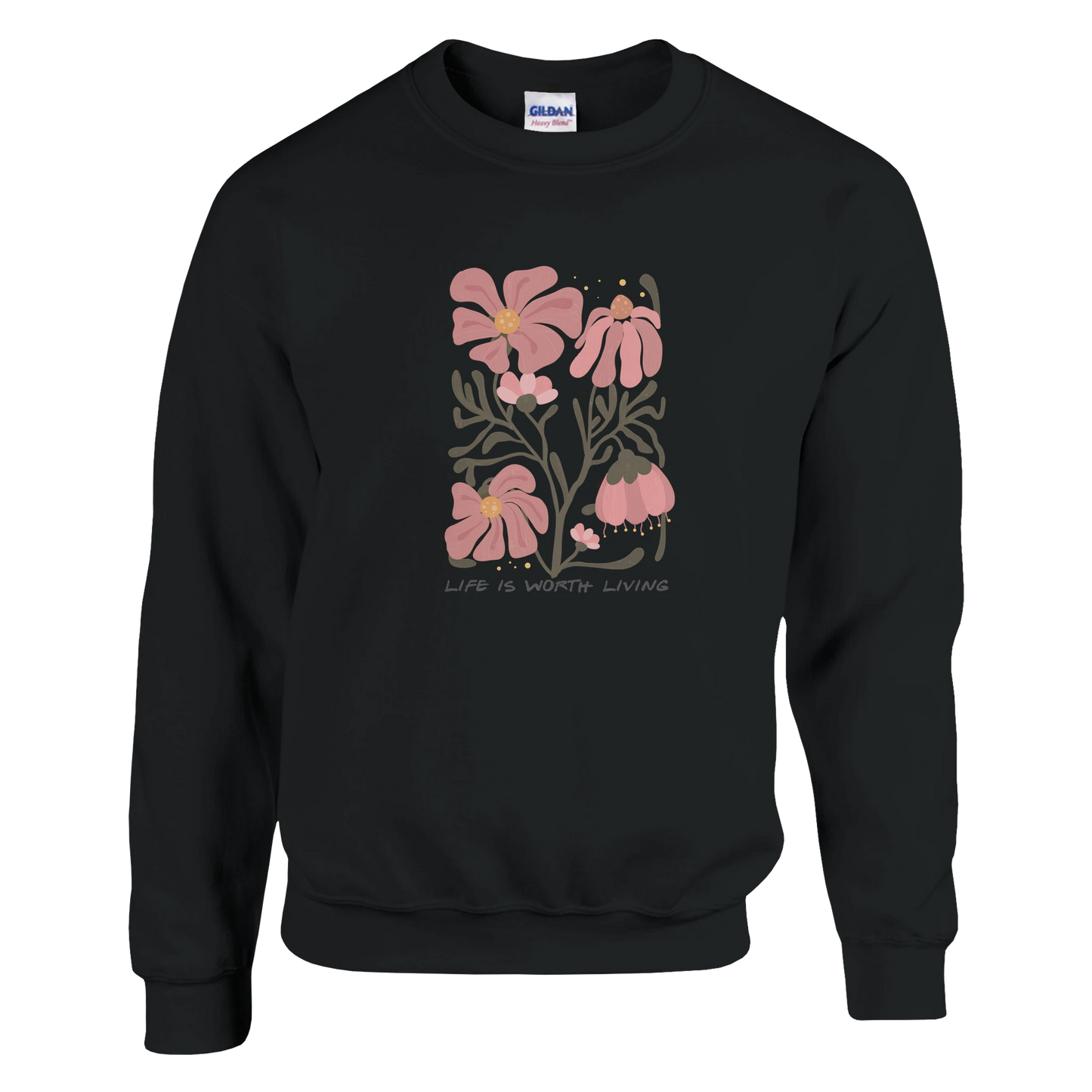 Klassisk unisex genser med rund hals – 29 inspirasjonsdesign - Trykk Uttrykk Print Material