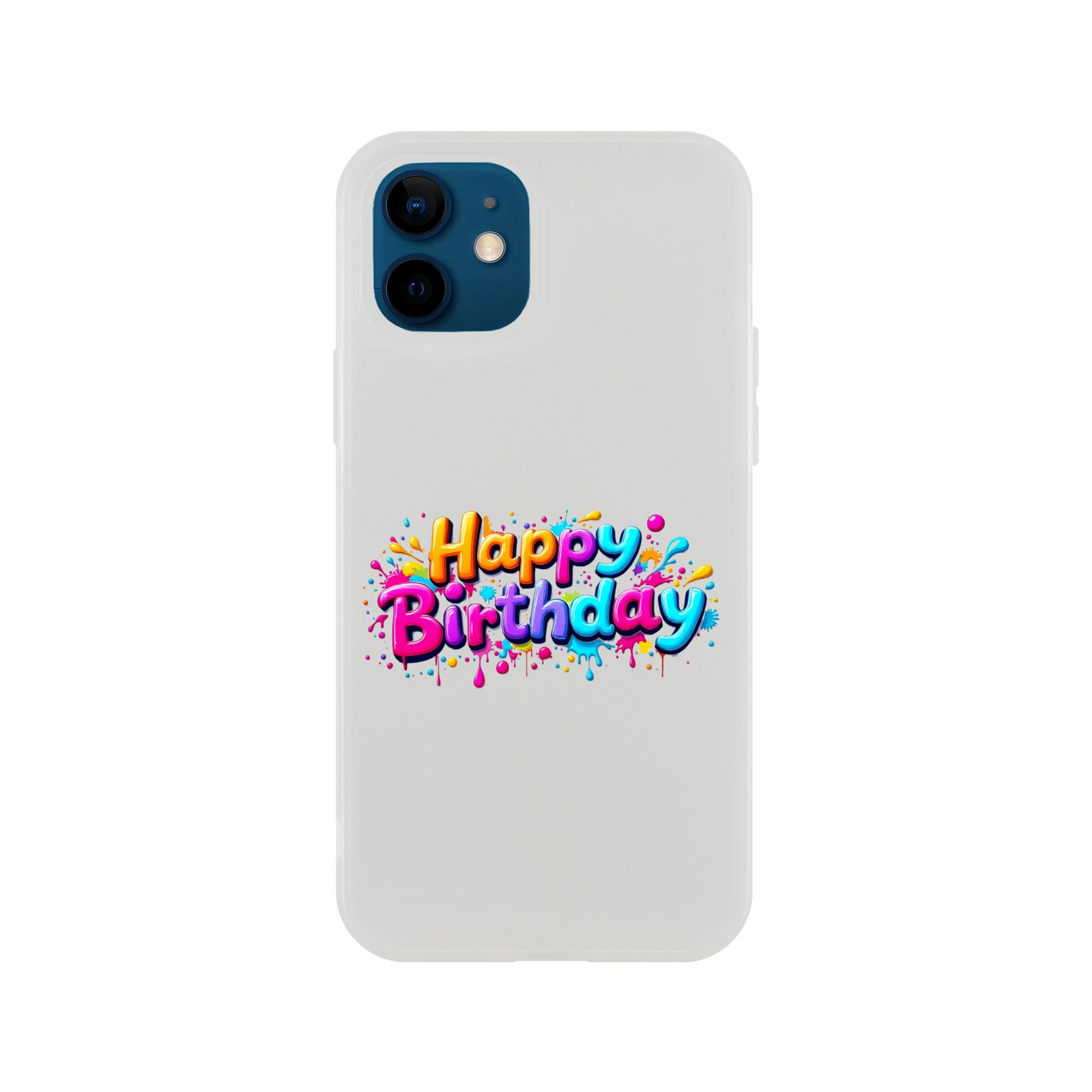 iPhone Flexi mobildeksel – 95 bursdagsdesign - Trykk Uttrykk Print Material