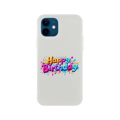 iPhone Flexi mobildeksel – 95 bursdagsdesign - Trykk Uttrykk Print Material