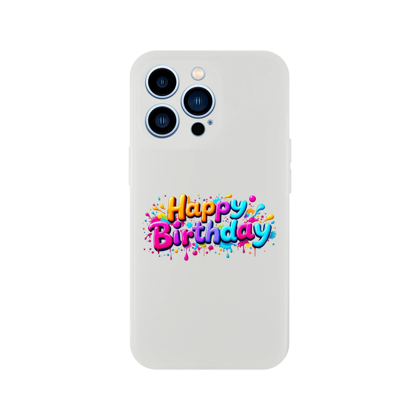 iPhone Flexi mobildeksel – 95 bursdagsdesign - Trykk Uttrykk Print Material