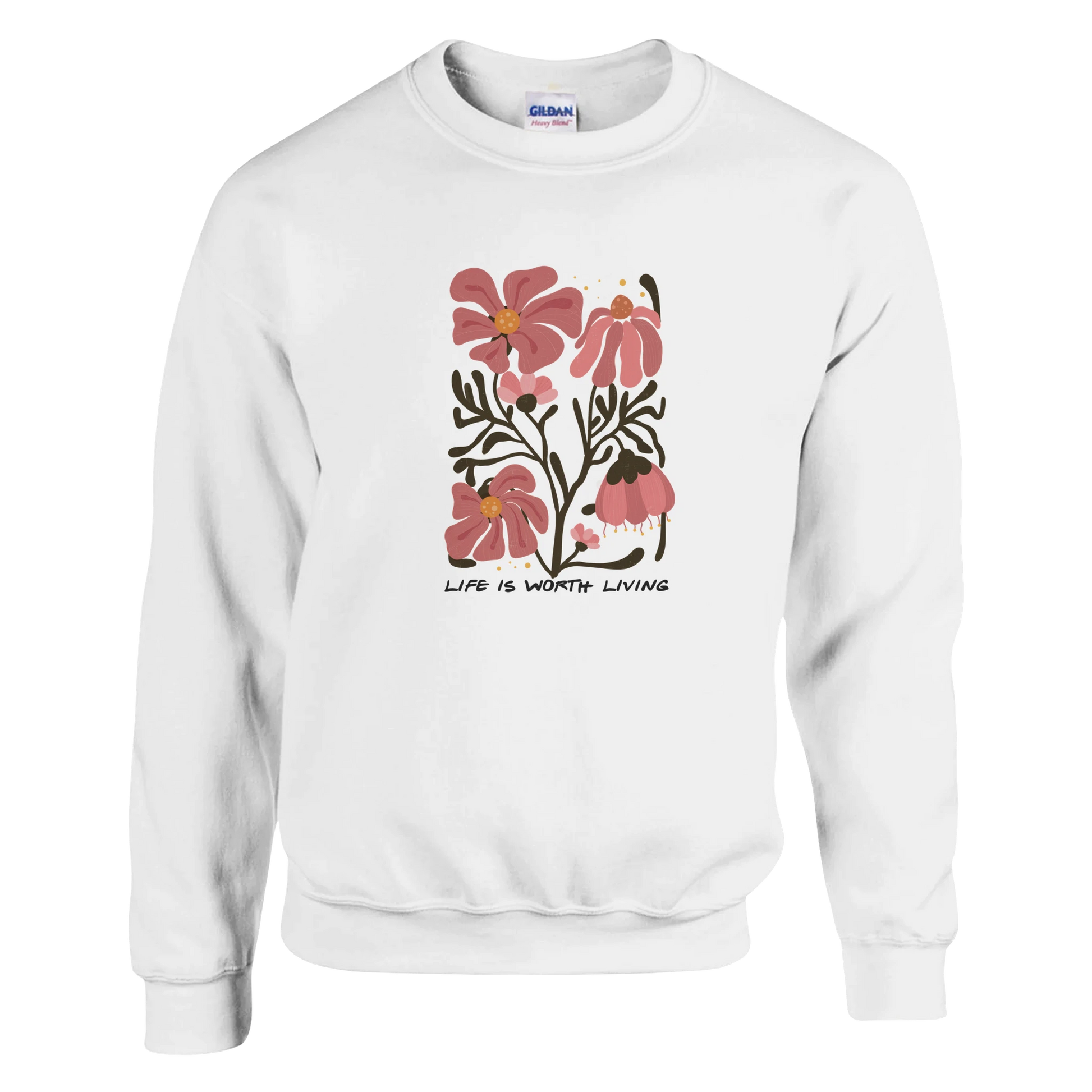 Klassisk unisex genser med rund hals – 29 inspirasjonsdesign - Trykk Uttrykk Print Material