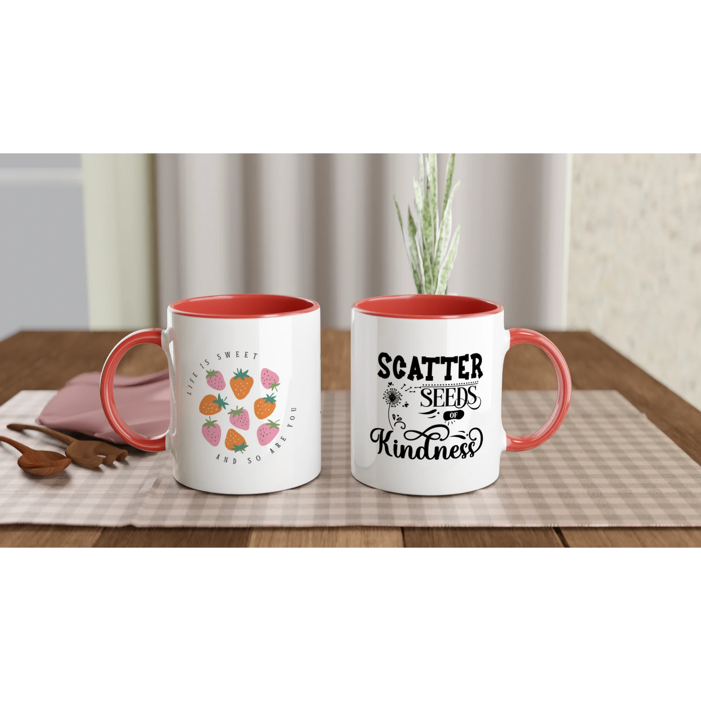 Keramikkkopp med farget innside – 29 inspirasjonsdesign (11 oz) - Trykk Uttrykk Print Material