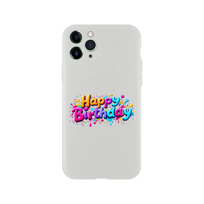 iPhone Flexi mobildeksel – 95 bursdagsdesign - Trykk Uttrykk Print Material